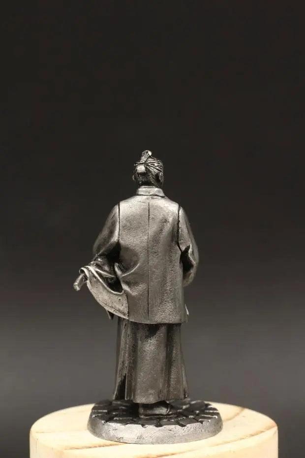 1:32 Scale 54mm Tin Metal Japanese Warring States Ancient Warrior Figurine Ziggy's Pop Toy Shoppe