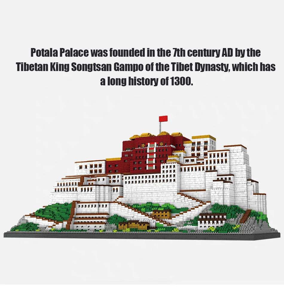 10000+pcs Tibetan Potala Palace Building Block Model Ziggy's Pop Toy Shoppe