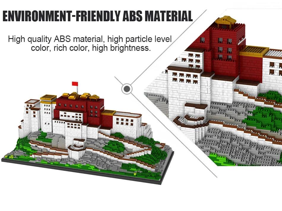 10000+pcs Tibetan Potala Palace Building Block Model Ziggy's Pop Toy Shoppe