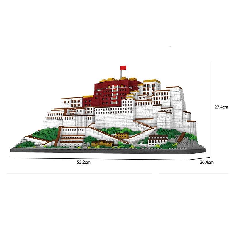 10000+pcs Tibetan Potala Palace Building Block Model Ziggy's Pop Toy Shoppe