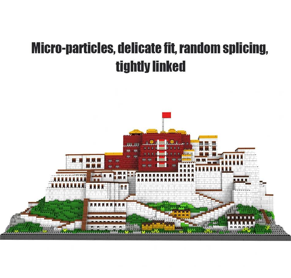 10000+pcs Tibetan Potala Palace Building Block Model Ziggy's Pop Toy Shoppe