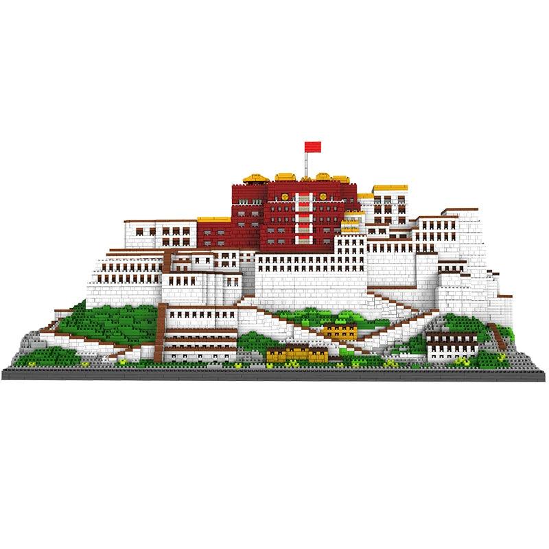 10000+pcs Tibetan Potala Palace Building Block Model Ziggy's Pop Toy Shoppe