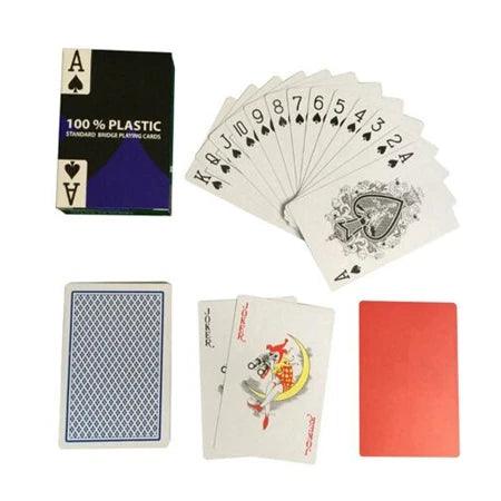 2-Deck Poker Plastic Playing Cards Ziggy's Pop Toy Shoppe