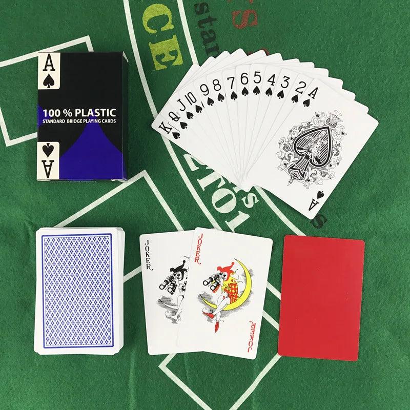 2-Deck Poker Plastic Playing Cards Ziggy's Pop Toy Shoppe