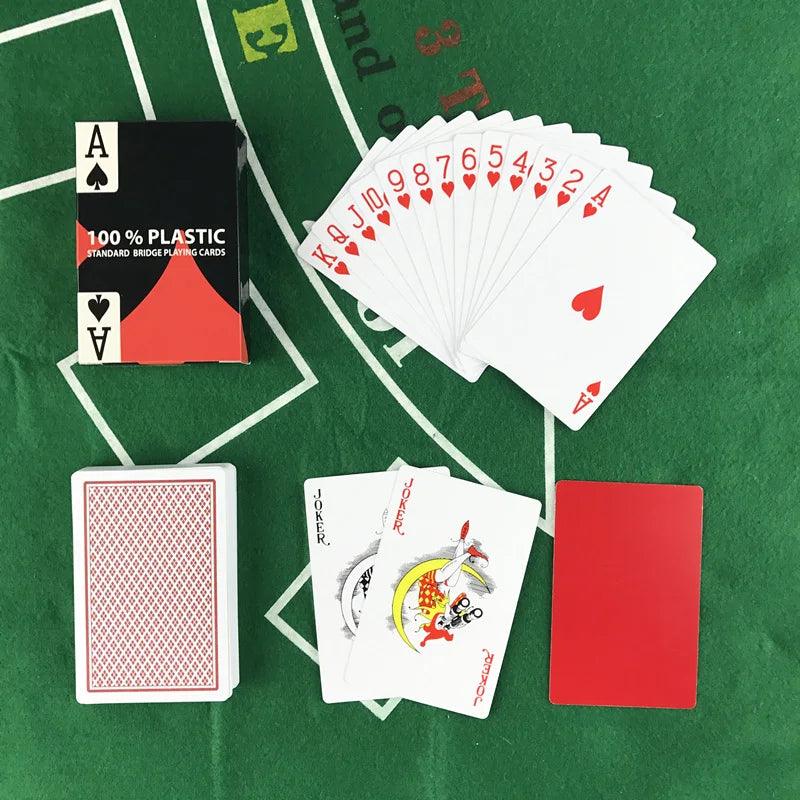 2-Deck Poker Plastic Playing Cards Ziggy's Pop Toy Shoppe