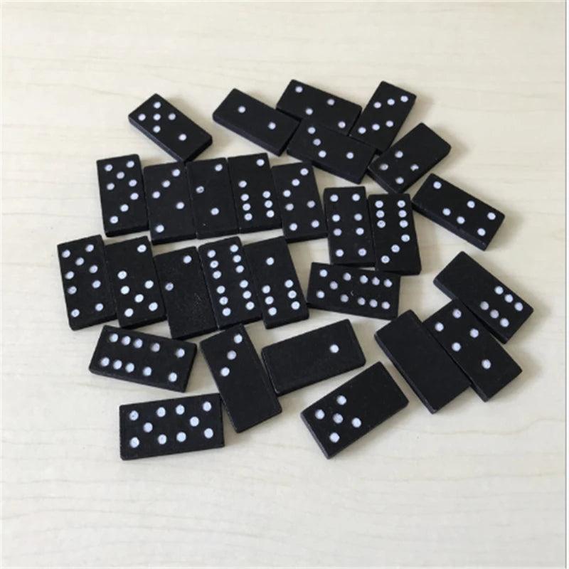 28 Pcs/Set Wooden Domino Set Ziggy's Pop Toy Shoppe