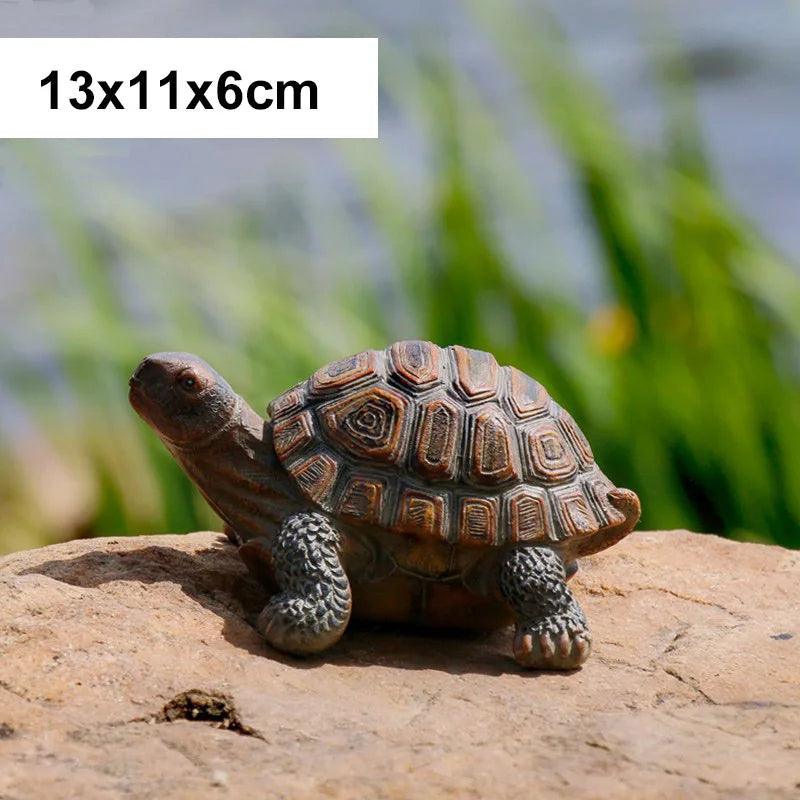 33/24/14cm Resin Turtle Figurines Ziggy's Pop Toy Shoppe