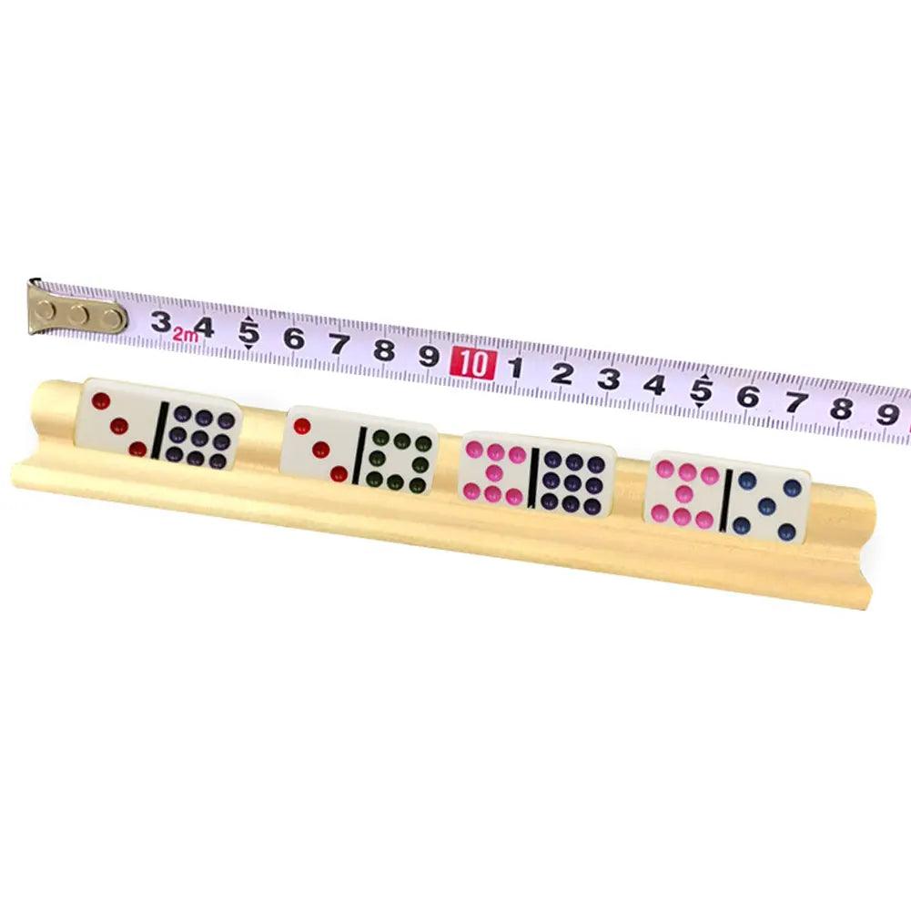 4 Domino Wooden Trays for Expert Players Ziggy's Pop Toy Shoppe