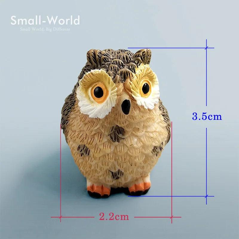 4-Piece Owl Figurines for Home or Garden Ziggy's Pop Toy Shoppe