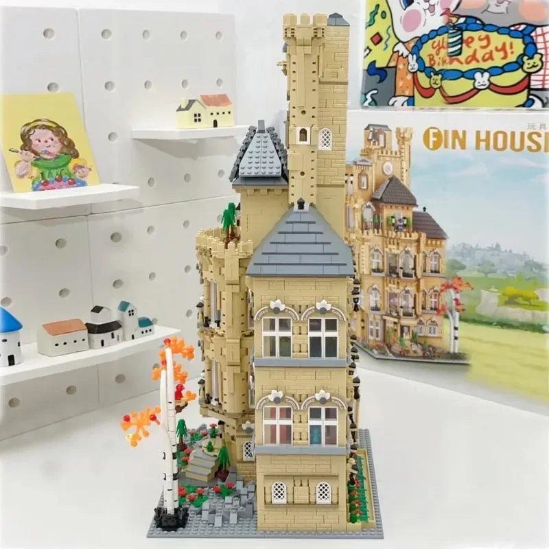 4851PCS ZHE GAO MOC 01006 Fun House Building Blocks Set Ziggy's Pop Toy Shoppe