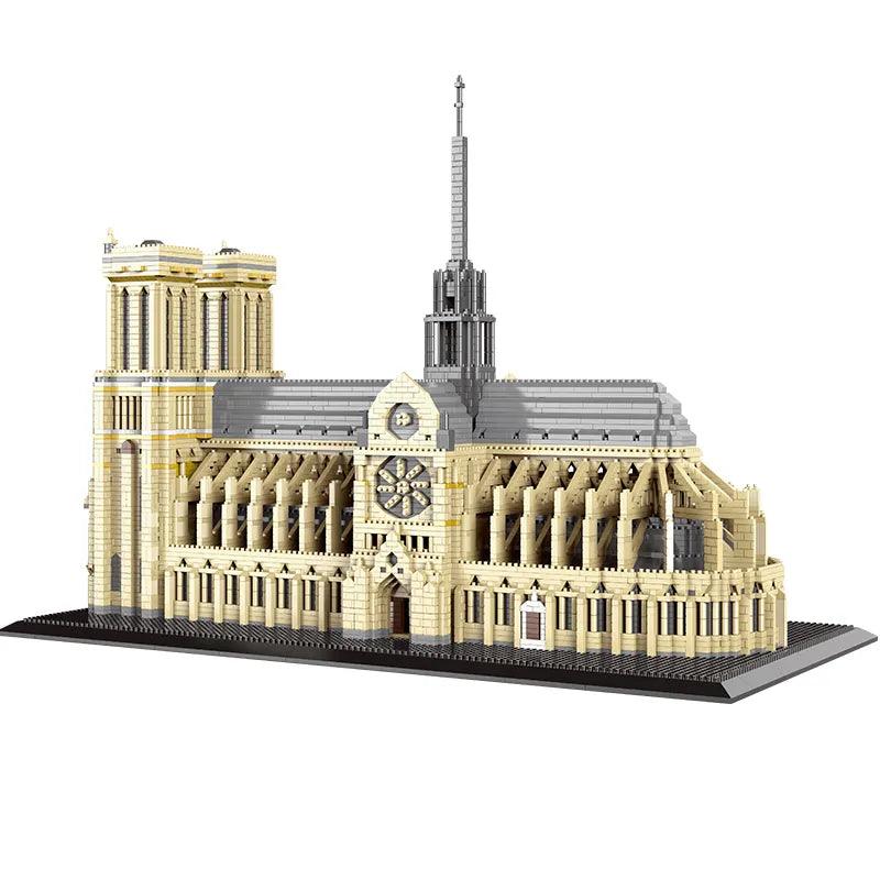 7380pcs+ Notre Dame Building Block Set Ziggy's Pop Toy Shoppe