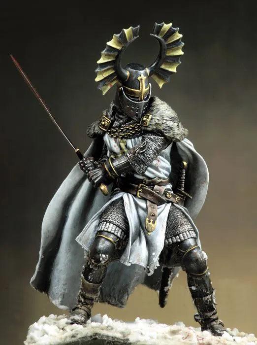 90mm Teutonic Knight 15th Century Resin Kit - Unpainted Ziggy's Pop Toy Shoppe