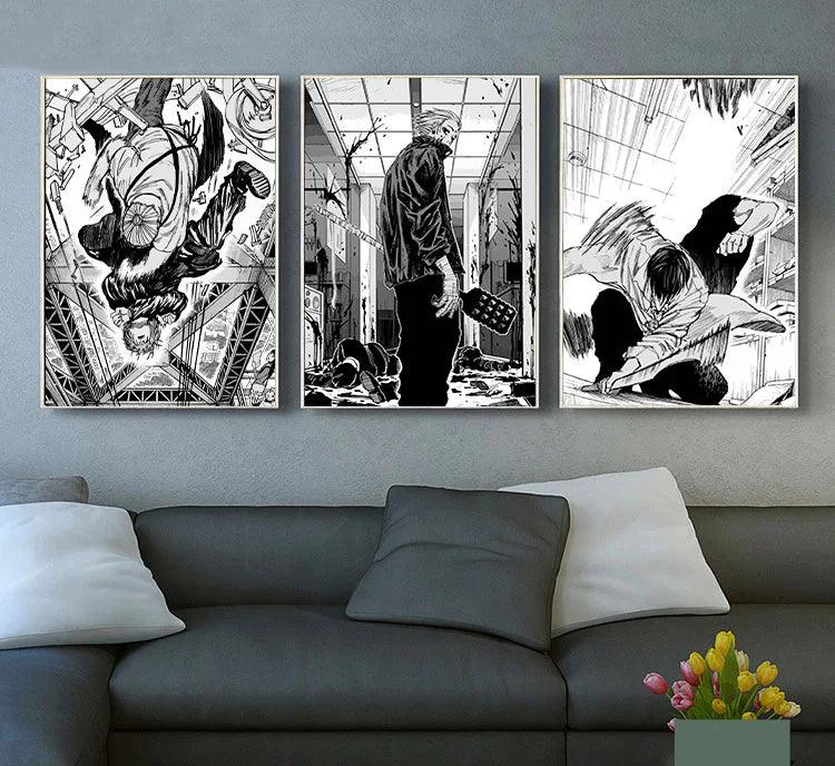 Abstract Paintings Japanese Manga #10 Poster Ziggy's Pop Toy Shoppe