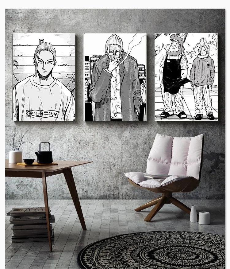 Abstract Paintings Japanese Manga #11 Poster Ziggy's Pop Toy Shoppe