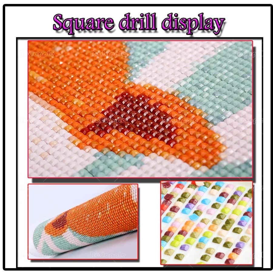 Abstract Perfume 5D DIY Diamond Painting Cross Stitch Kit Ziggy's Pop Toy Shoppe