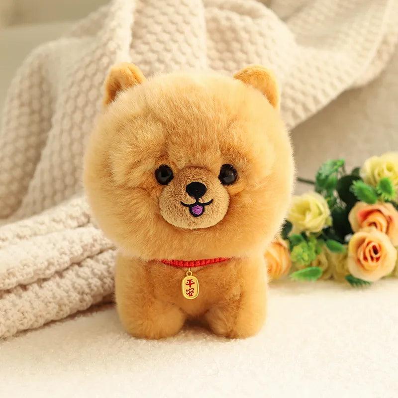 Adorable Furry Plush Corgi Dog Plush Toys Ziggy's Pop Toy Shoppe