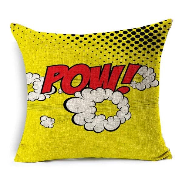 American POP Art Cushion Covers Ziggy's Pop Toy Shoppe