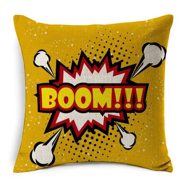 American POP Art Cushion Covers Ziggy's Pop Toy Shoppe
