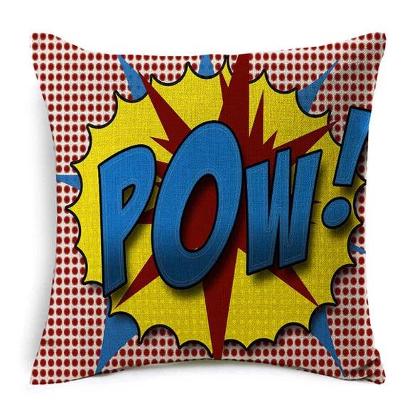 American POP Art Cushion Covers Ziggy's Pop Toy Shoppe
