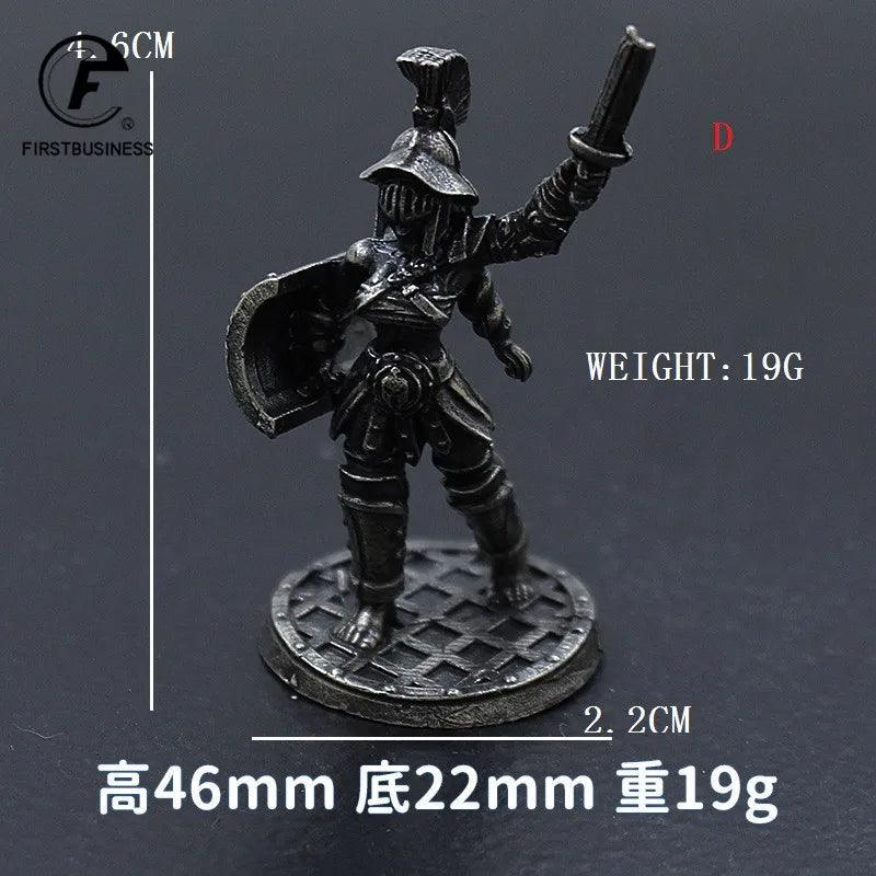 Ancient Spartan Female Hoplite Warrior with Broken Sword Miniature Figurine Ziggy's Pop Toy Shoppe