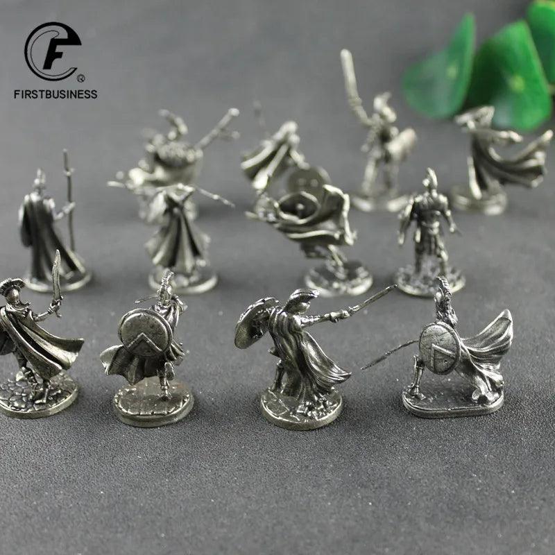 Ancient Spartan Hoplite Warrior Standing with Sword Miniature Figurine Ziggy's Pop Toy Shoppe