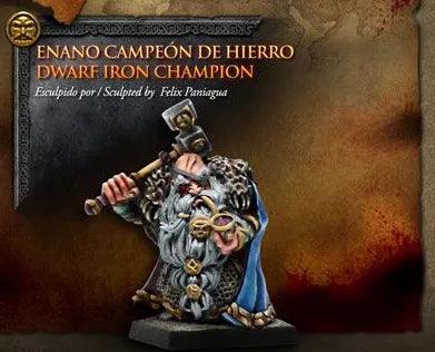 Avatars of War Dwarf Champion Warrior Resin Kit - Unpainted Ziggy's Pop Toy Shoppe