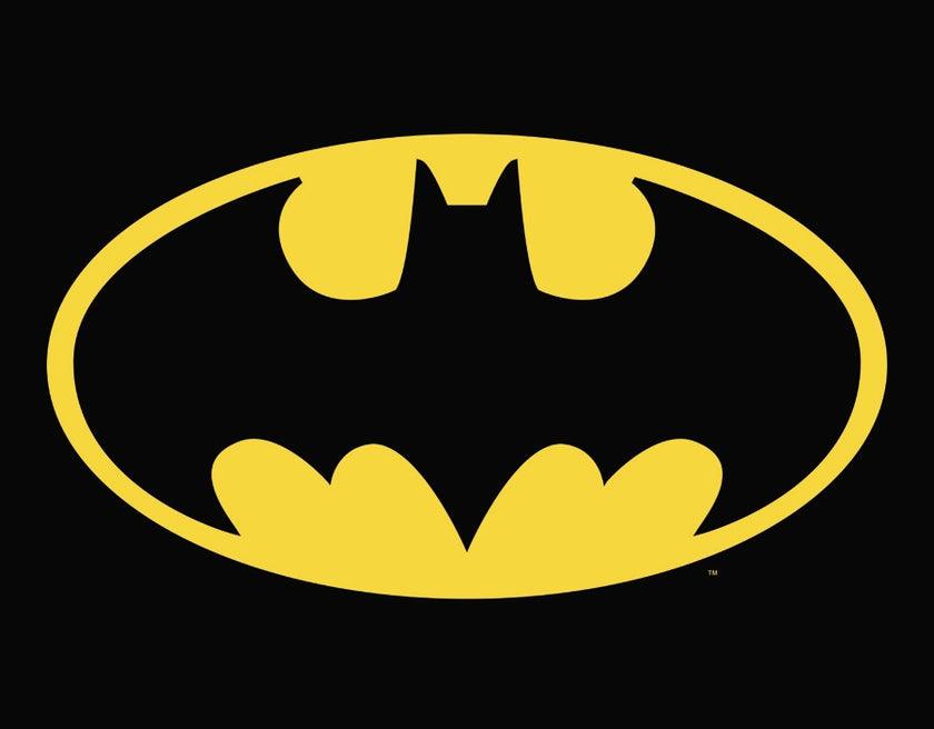 Batman - Logo Tin Sign Ziggy's Pop Toy Shoppe