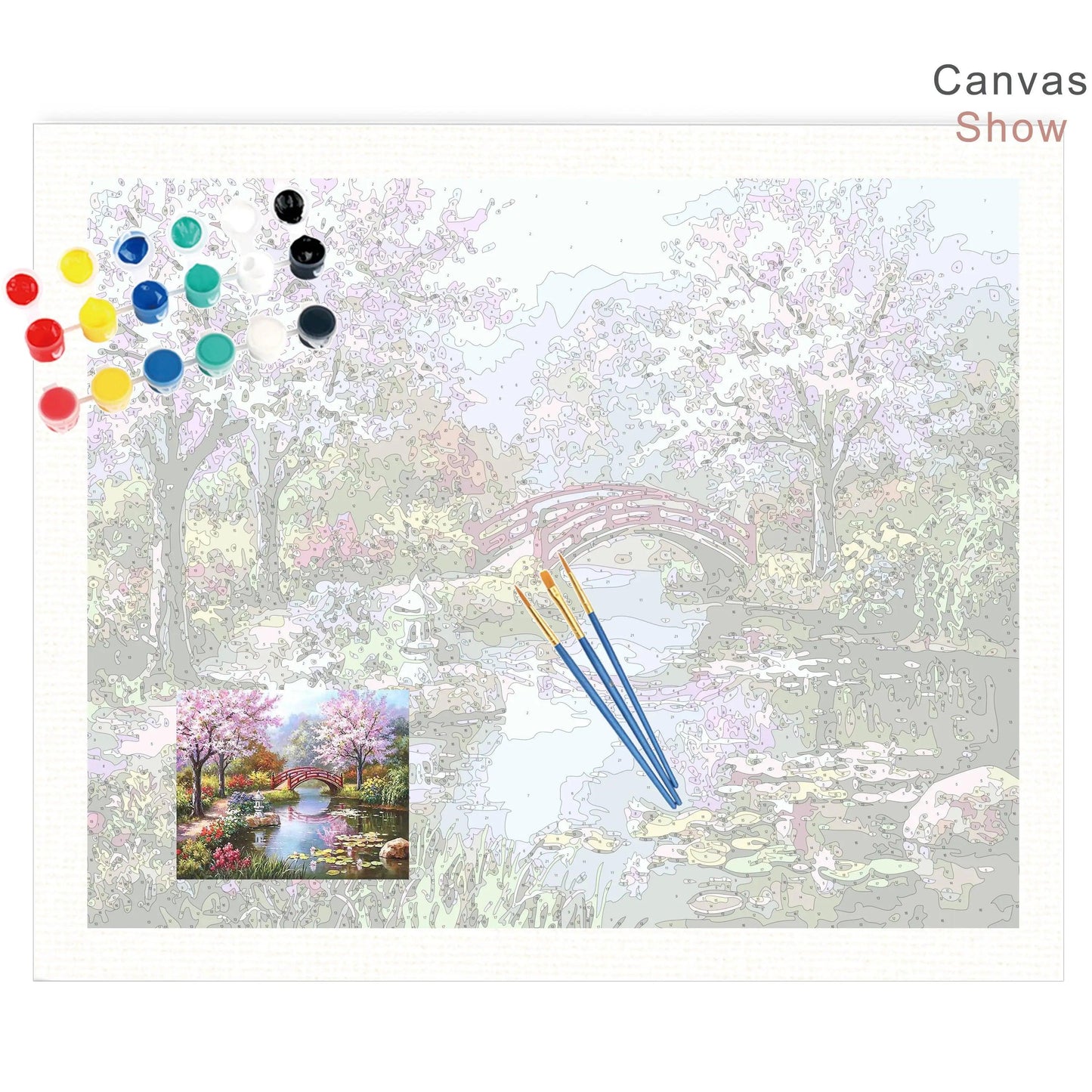 CHENISTORY Fairyland Romantic DIY Painting By Numbers Canvas Ziggy's Pop Toy Shoppe
