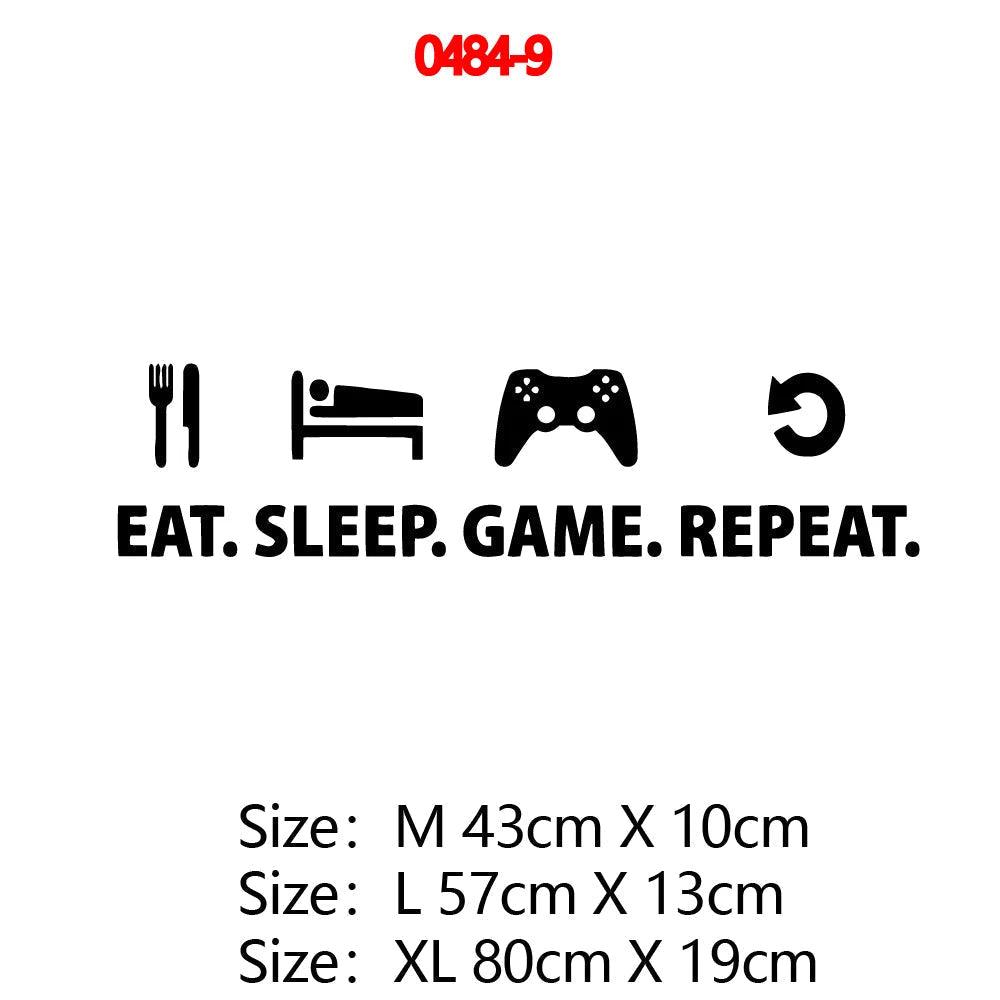 Carved Gamer Vinyl Wall Decals Ziggy's Pop Toy Shoppe