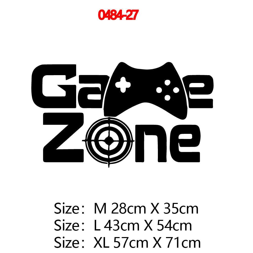 Carved Gamer Vinyl Wall Decals Ziggy's Pop Toy Shoppe