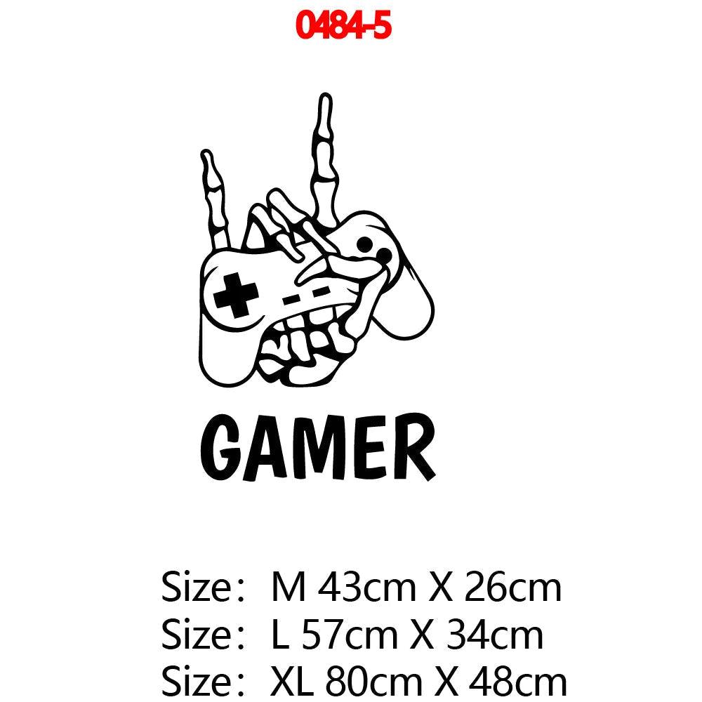 Carved Gamer Vinyl Wall Decals Ziggy's Pop Toy Shoppe