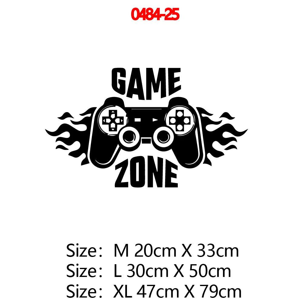Carved Gamer Vinyl Wall Decals Ziggy's Pop Toy Shoppe