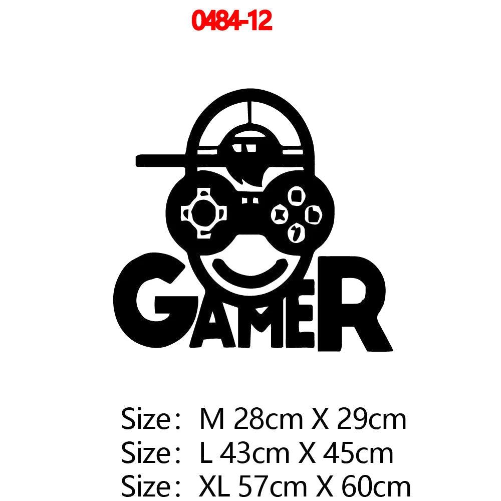 Carved Gamer Vinyl Wall Decals Ziggy's Pop Toy Shoppe