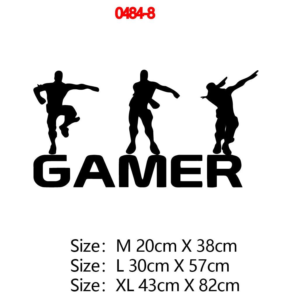 Carved Gamer Vinyl Wall Decals Ziggy's Pop Toy Shoppe
