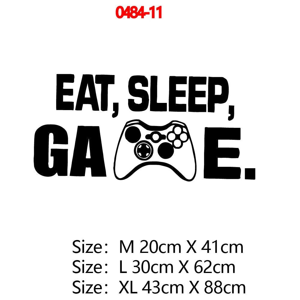 Carved Gamer Vinyl Wall Decals Ziggy's Pop Toy Shoppe