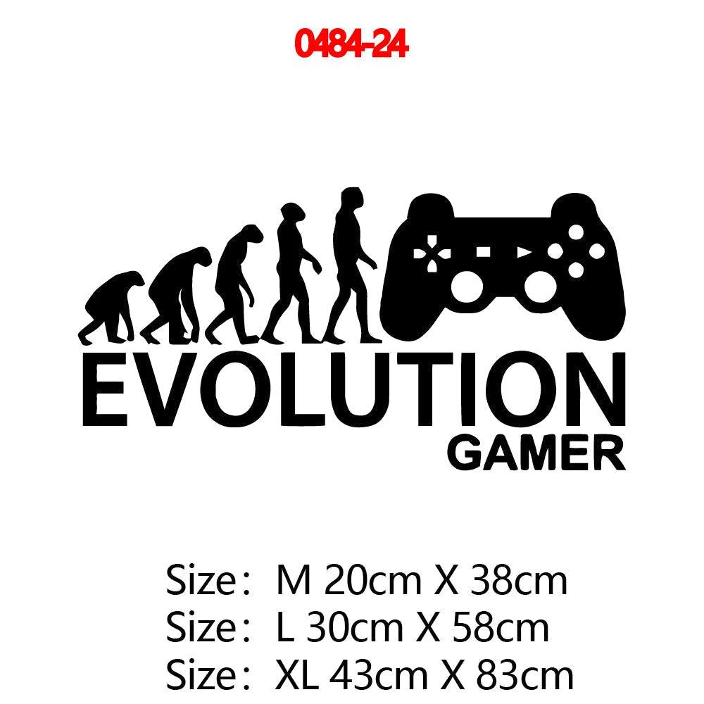 Carved Gamer Vinyl Wall Decals Ziggy's Pop Toy Shoppe