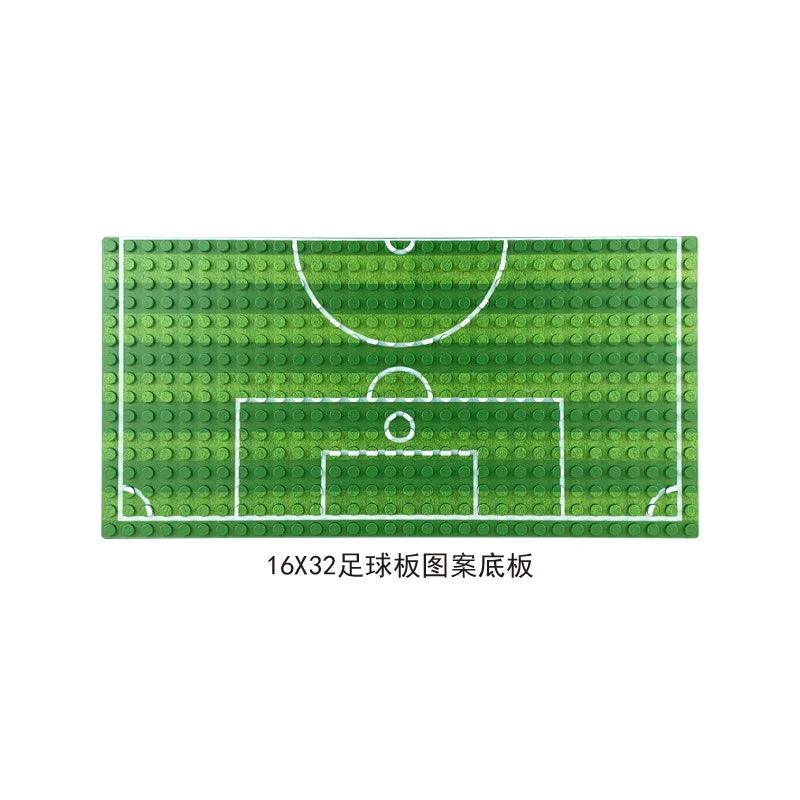 City Soccer Field Building Blocks Set Ziggy's Pop Toy Shoppe