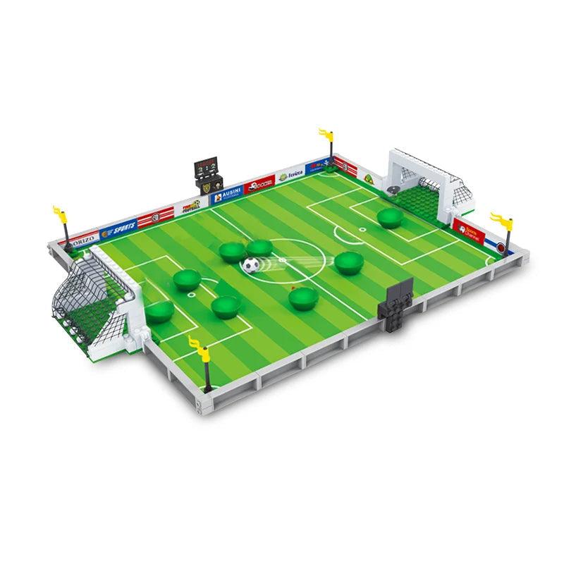 City Soccer Field Building Blocks Set Ziggy's Pop Toy Shoppe