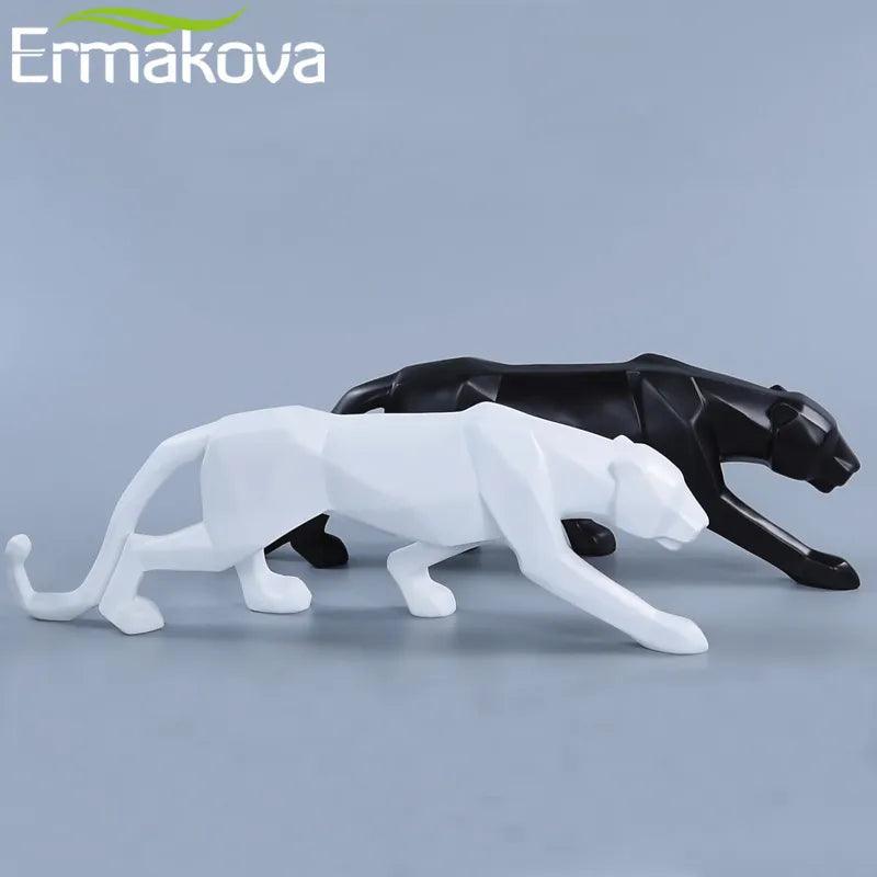 ERMAKOVA Panther Statue Figurines Ziggy's Pop Toy Shoppe