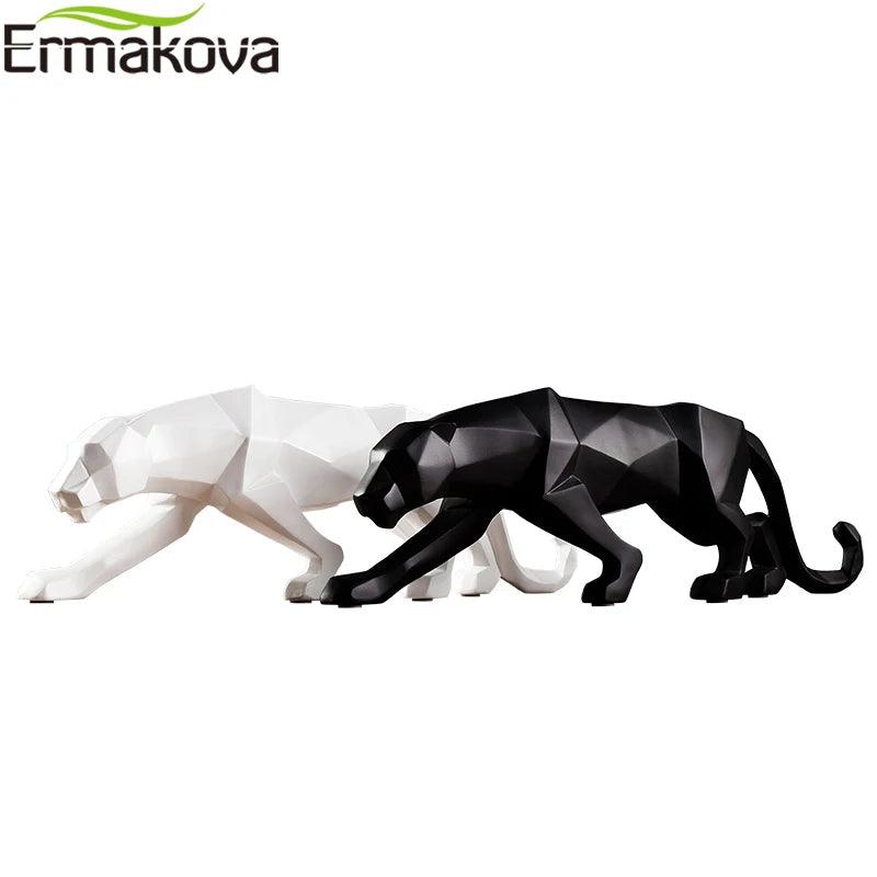 ERMAKOVA Panther Statue Figurines Ziggy's Pop Toy Shoppe