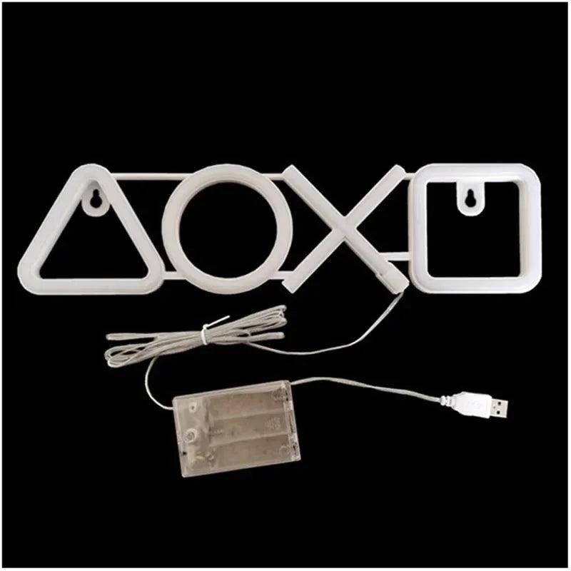 Game Controller Symbols LED Neon Light Ziggy's Pop Toy Shoppe