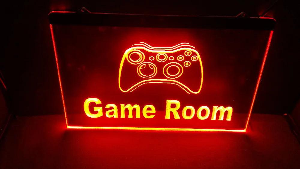 Game Room LED Neon Light Ziggy's Pop Toy Shoppe