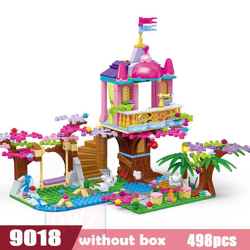 Fairy Tale Swan Castle and Accessories Building Block Sets