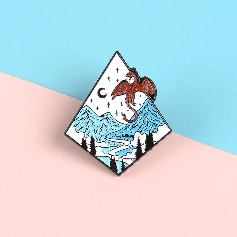 RPG Gamer Enamel Pins