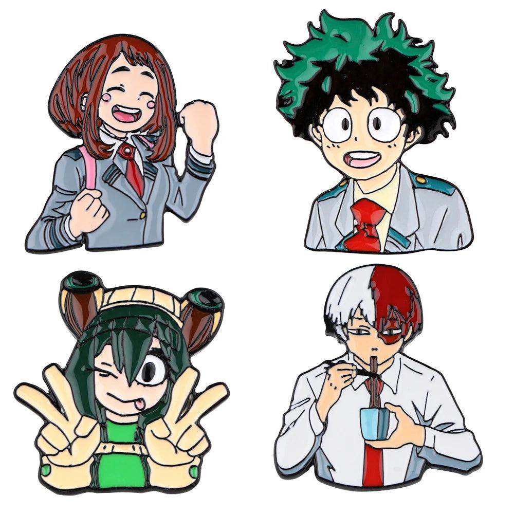 PF674 Japanese Anime Manga Enamel Lapel Pins