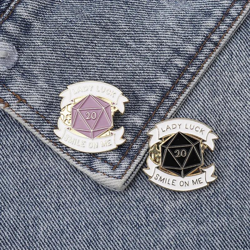 RPG Gamer Enamel Pins