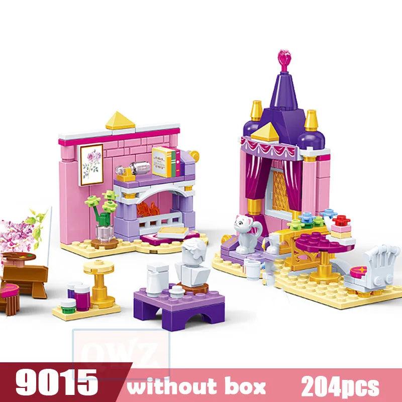 Fairy Tale Swan Castle and Accessories Building Block Sets