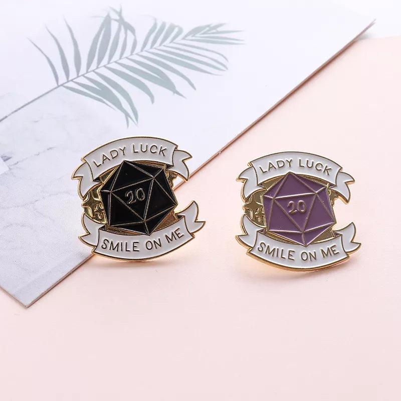 RPG Gamer Enamel Pins