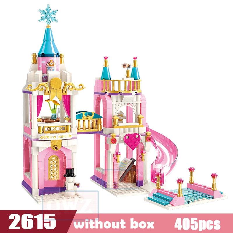 Fairy Tale Swan Castle and Accessories Building Block Sets