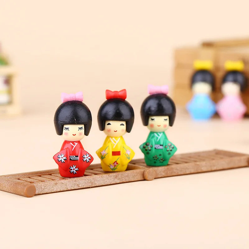 Japanese Cute Girl Figurines for Home or Garden Ziggy's Pop Toy Shoppe
